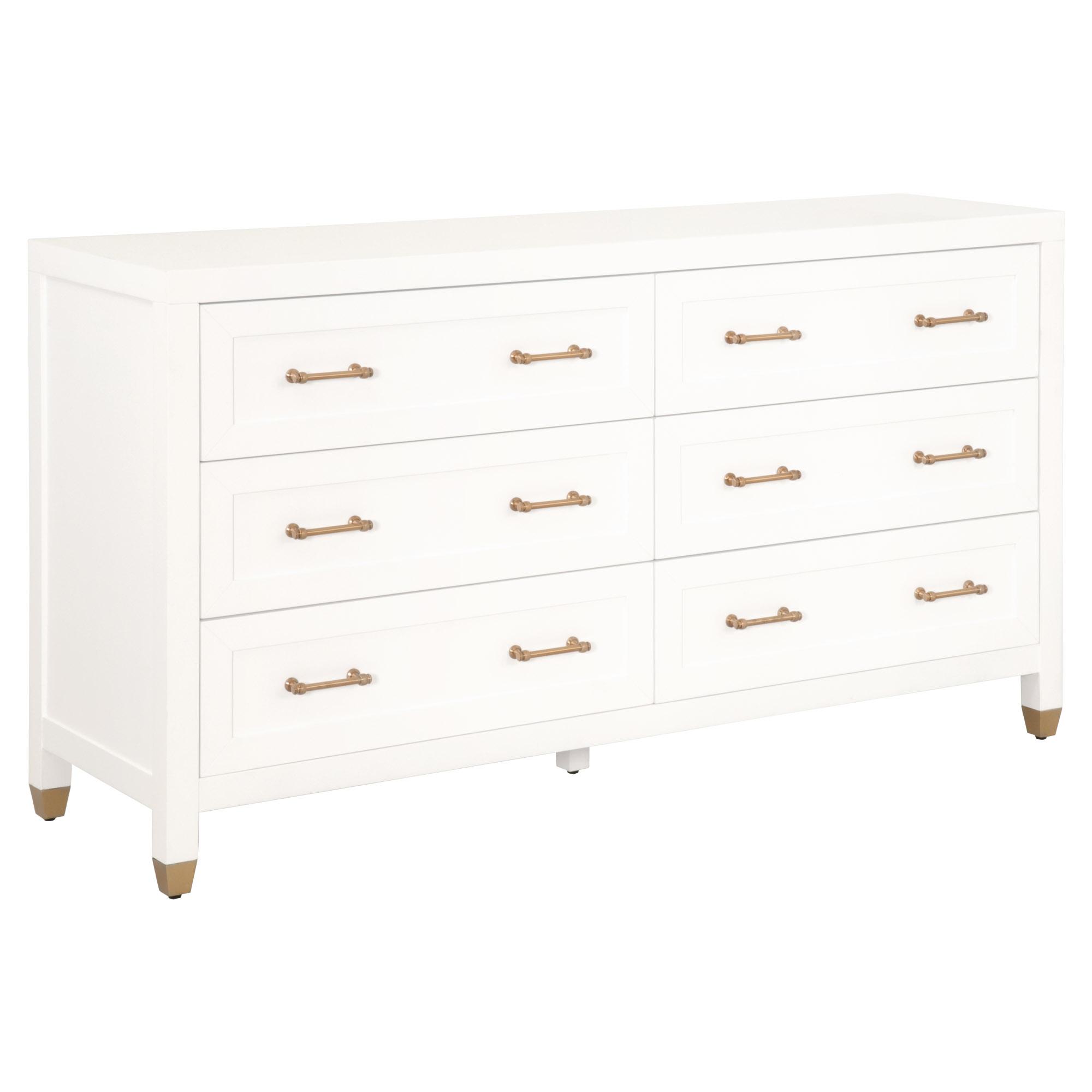 Stella 6 Drawer Double Dresser